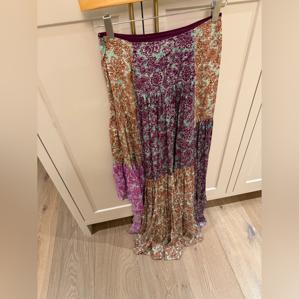 Amur Scout Floral Patchwork Maxi Skirt - Picture 5 of 11